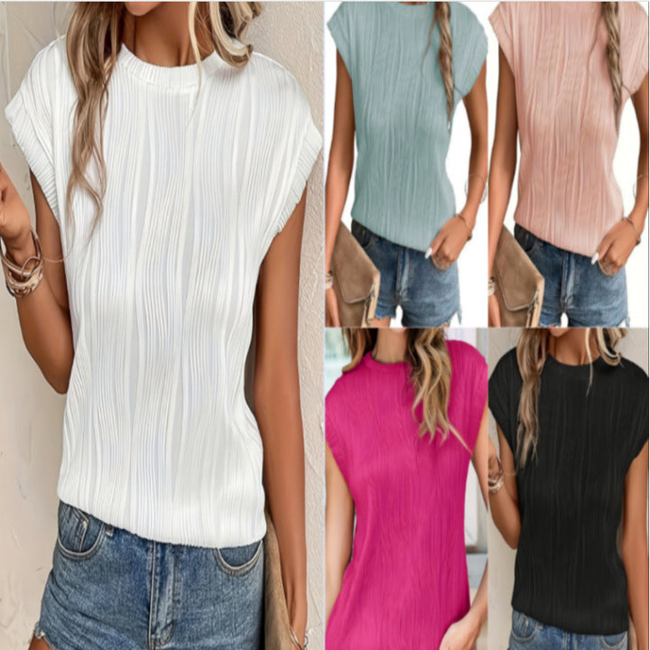 Structured pleated blouse for women Lune London