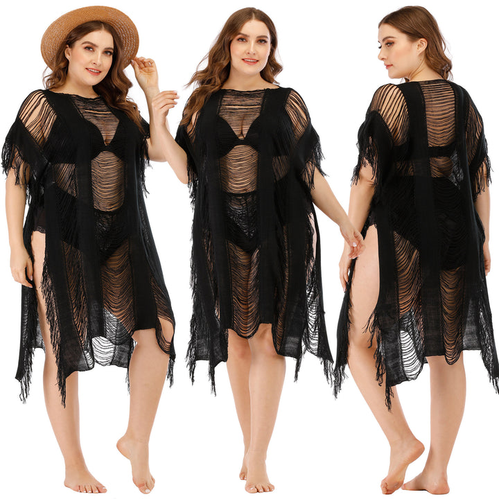 Women Fringe Network Beach Kimono Lune London