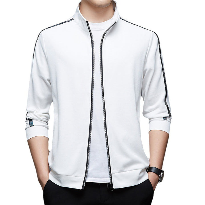 Men's sports jacket with high collar and breathable function Lune London