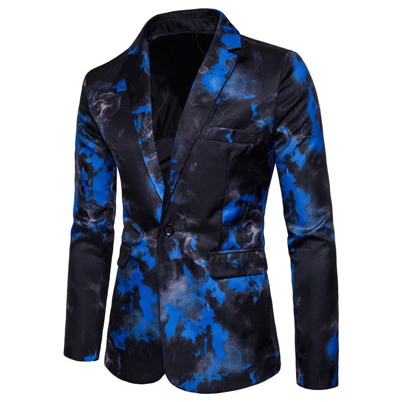 Elegant blazer for men with artistic color gradient Lune London
