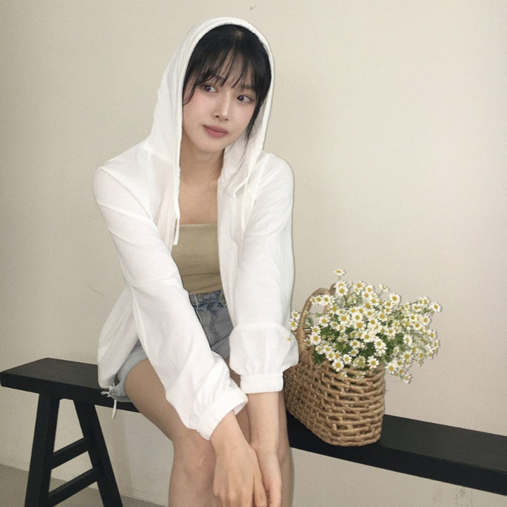 Haut à capuche décontracté pour femmes avec des manches larges Chic & Stil