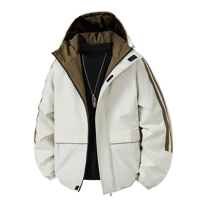 Breathable sports jacket for women with insulating hood Lune London
