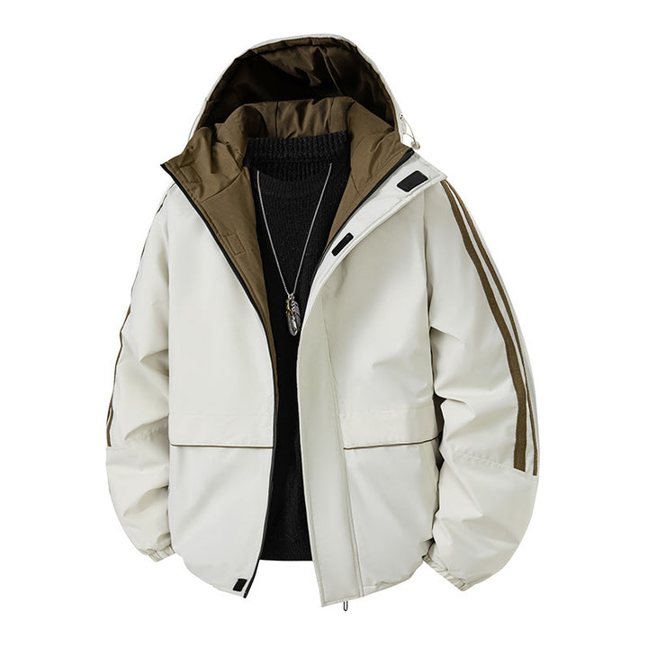 Breathable sports jacket for women with insulating hood Lune London