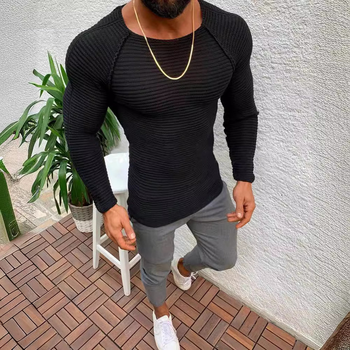 Men's stylish striped long sleeve shirt Lune London