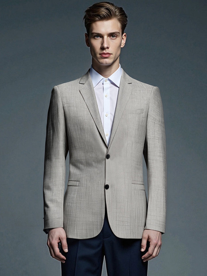 Modern structured suit jacket for men Lune London