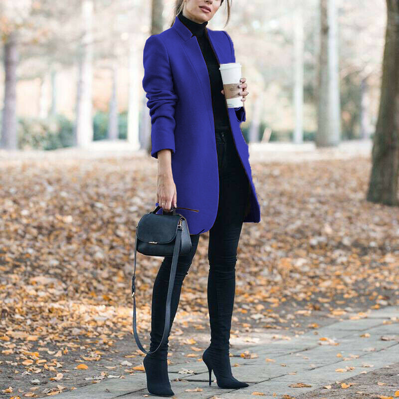 Lune London | Coat - Tailored - Wool blend - Knee length - Minimalist design