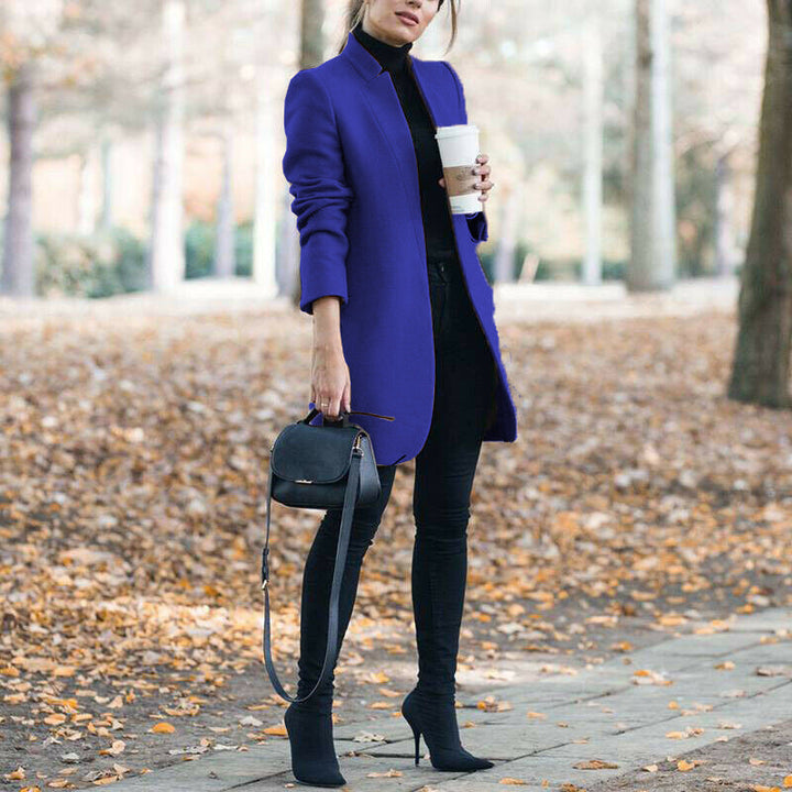 Lune London | Coat - Tailored - Wool blend - Knee length - Minimalist design