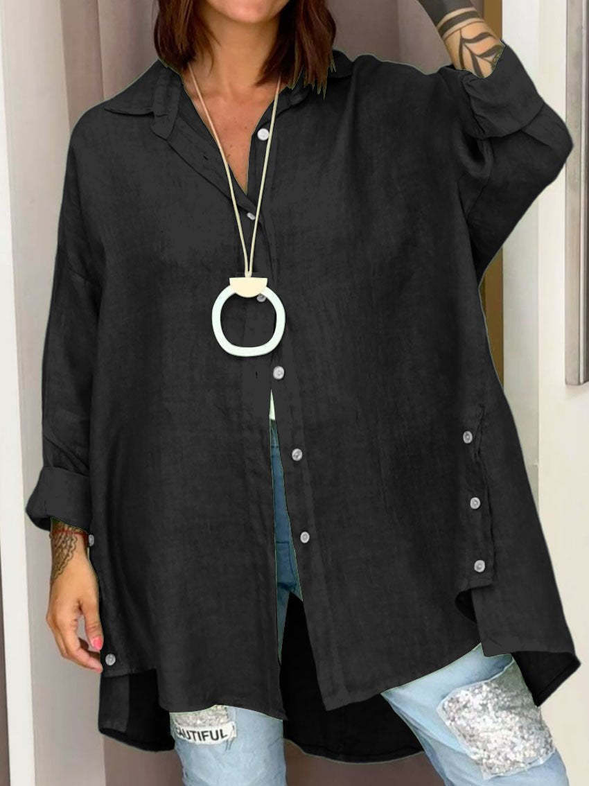 Blouse en lin aéré pour femmes Chic & Stil