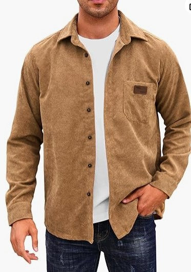 Men's Cord Shirt Lune London
