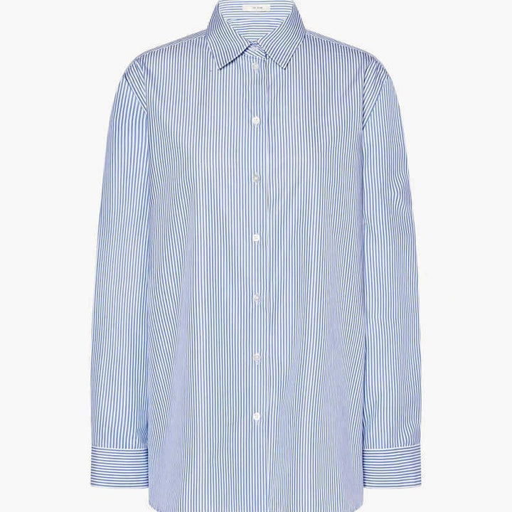 Blouse rayée pour femmes dans une coupe oversize moderne Chic & Stil