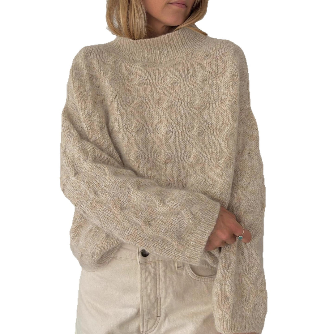 Ladies Chunky Knit Sweater Lune London