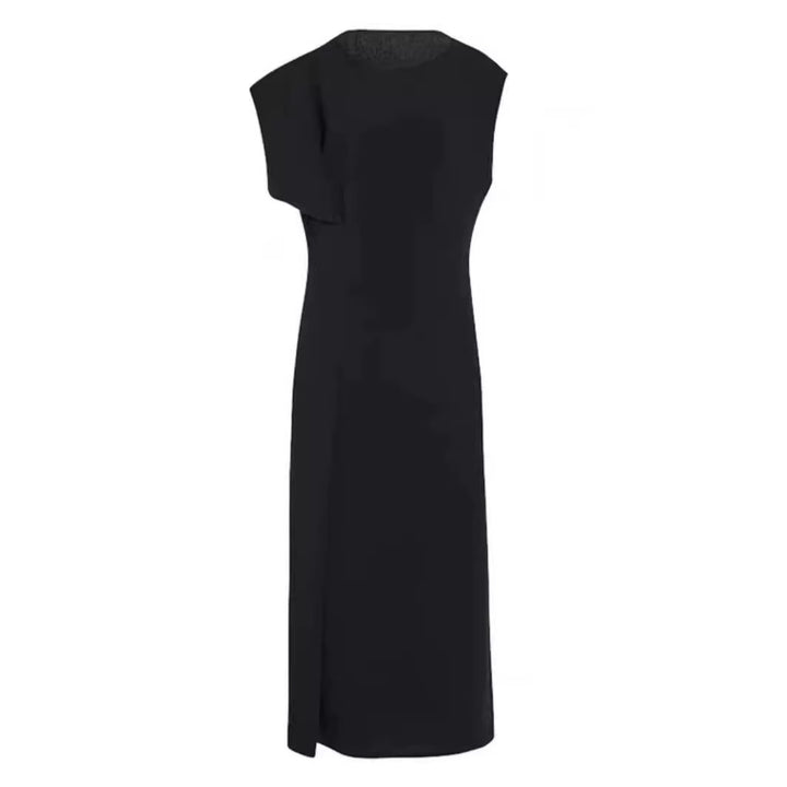 Robe midi fluide pour femmes avec décolleté réduit Chic & Stil