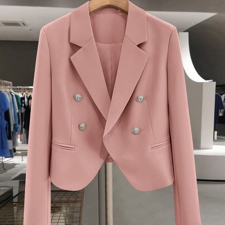Blazer double boutonnage intemporel pour femmes Chic & Stil