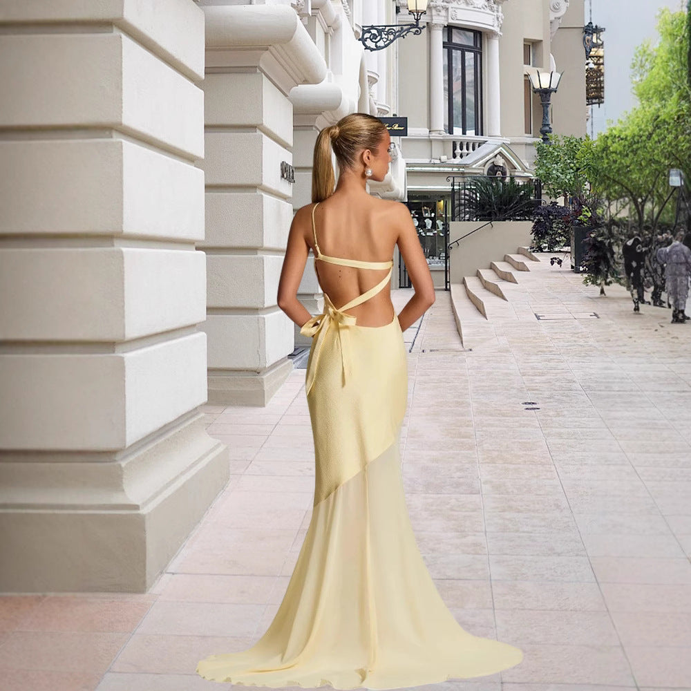 Lune London Asymmetrical Evening Dress for Women