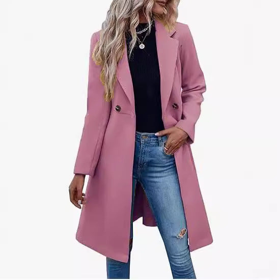 Women Elegant and fashionable Long coat Lune London