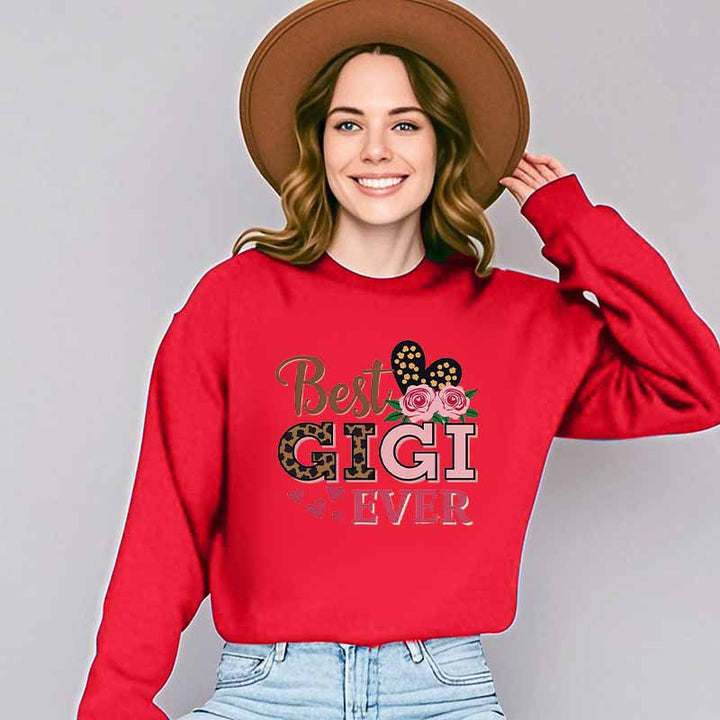 Sweatshirt pour femme avec motif créatif Gigi Chic & Stil