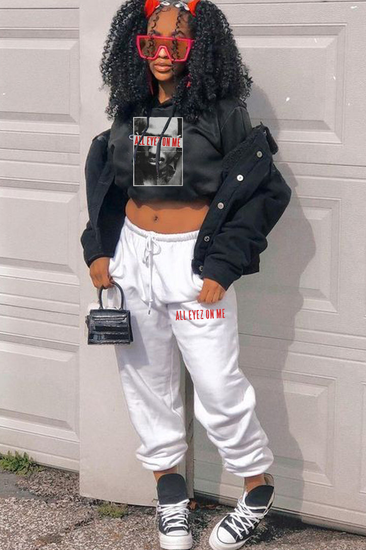Hoodie and jogging set for women with eye-catching graphic print and modern cut Lune London