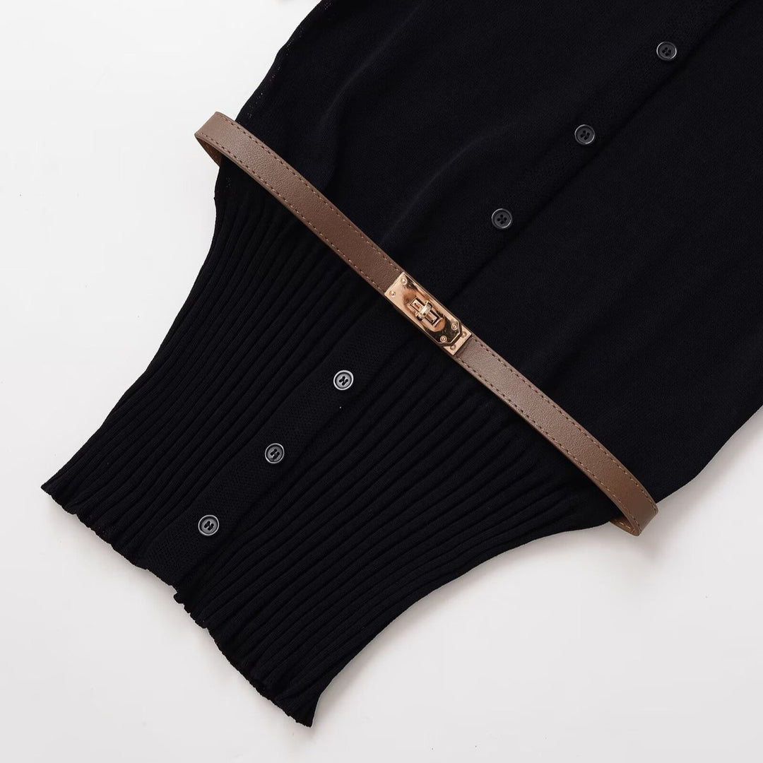 Ladies elegant cardigan with a fitted design Lune London