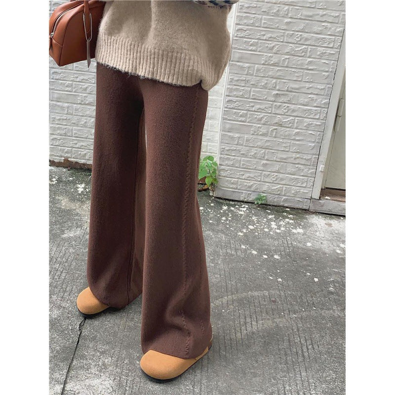 Cardigan en tricot côtelé confortable pour femmes avec un élégant col montant Chic & Stil