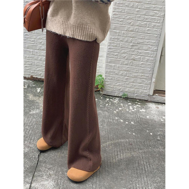 Cardigan en tricot côtelé confortable pour femmes avec un élégant col montant Chic & Stil