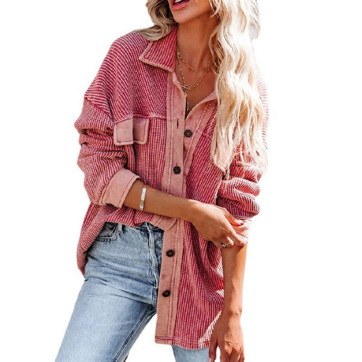Lune London women's overshirt with two chest pockets and relaxed fit