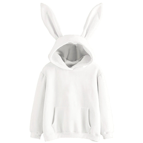 Lune London | Women's Sweatshirt with Hood and Bunny Ears