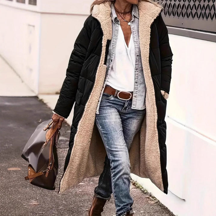 Long padded jacket for women Lune London