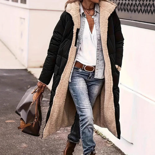 Long padded jacket for women Lune London