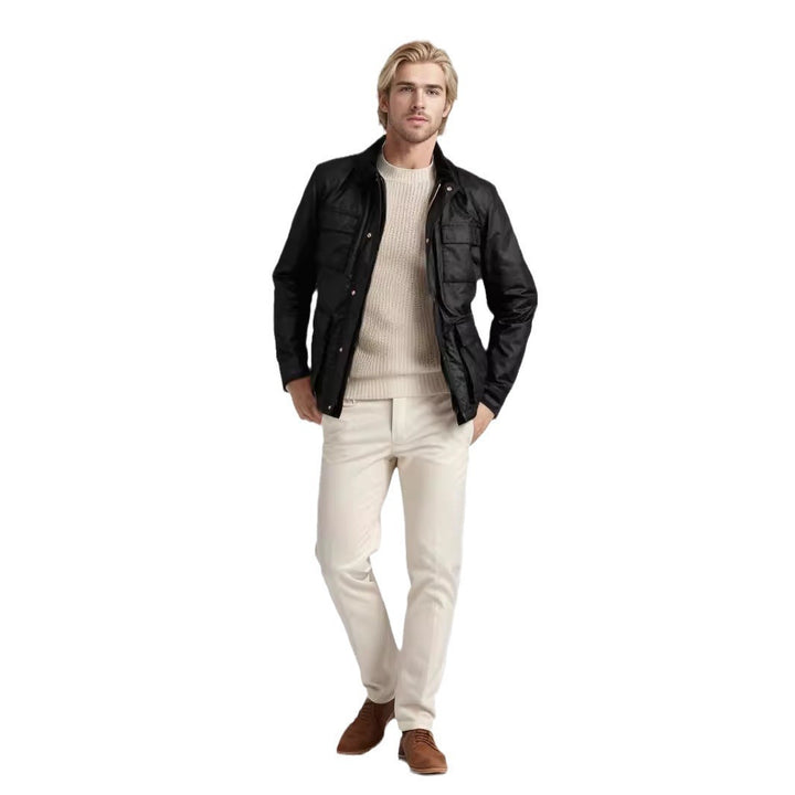 Functional utility jacket for men with practical pockets Lune London