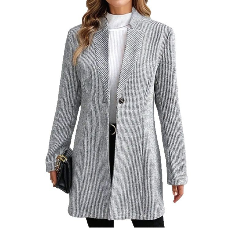 Elegant and structured blazer coat for ladies Lune London