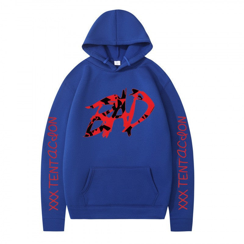 Women's hoodie with eye-catching graphic print and casual cut Chic & Stil