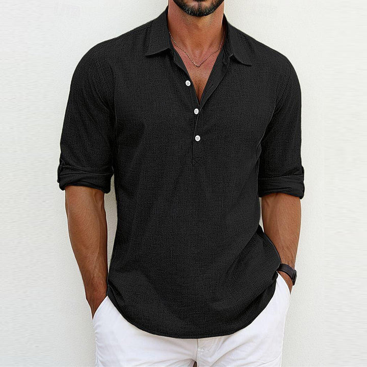 Casual short-sleeved shirt for men with a modern fit Lune London