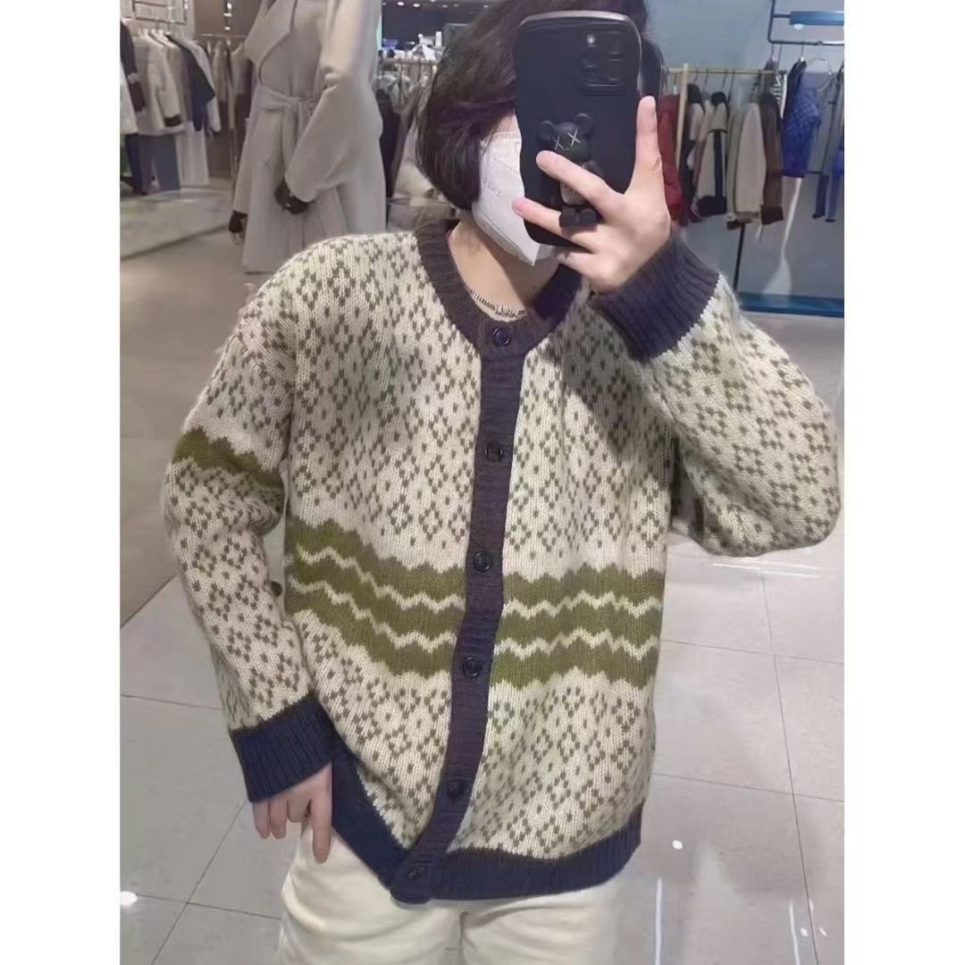 Cardigan à la mode pour femmes de style norvégien Chic & Stil