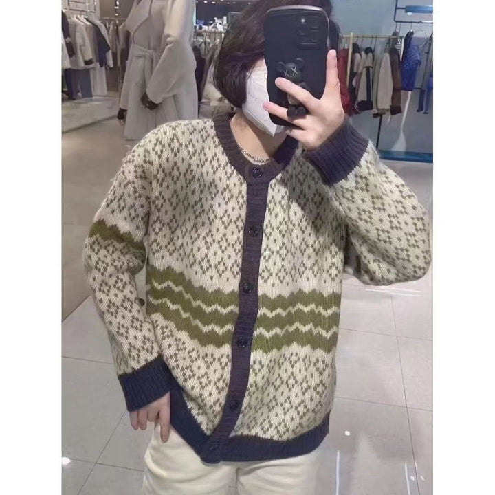 Cardigan à la mode pour femmes de style norvégien Chic & Stil
