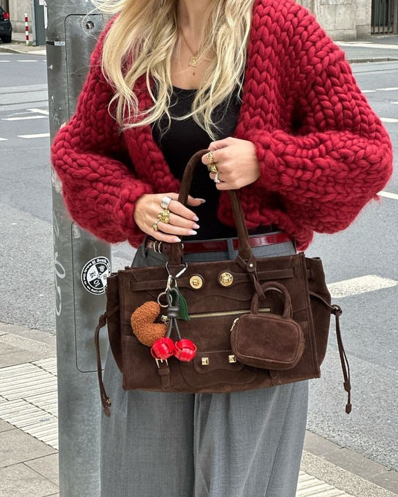 Women's oversized cardigan with voluminous sleeves Lune London