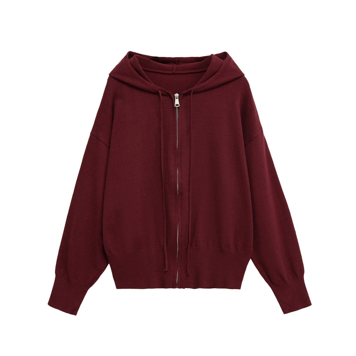 Casual hooded jacket for women with zipper and soft lining Lune London