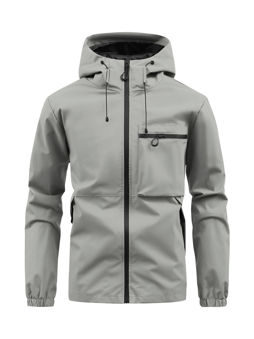 Veste de pluie respirante pour hommes avec capuche réglable Lune London
