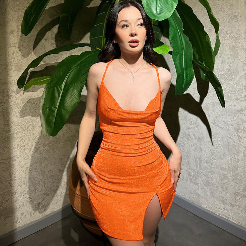 Chic and Stylish Women’s Boat Neck Bodycon Mini Dress