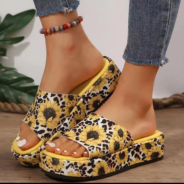 Comfortable strappy sandals for women with a trendy butterfly design Lune London