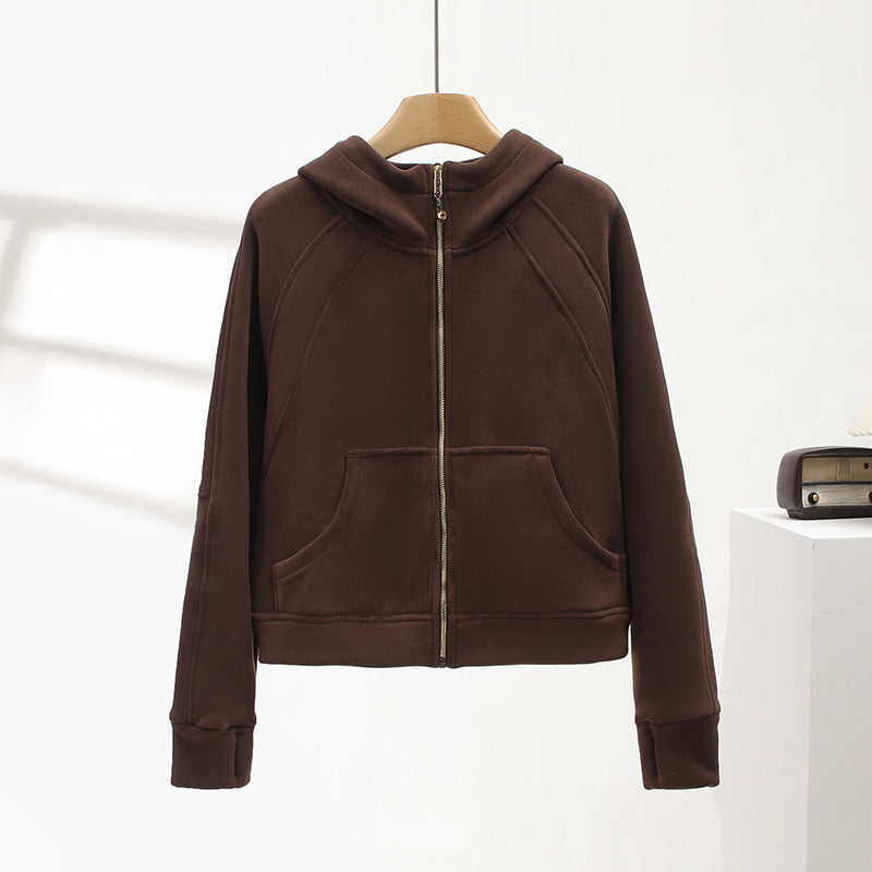 Haut zippé sportif pour femme avec doublure confortable Chic & Stil