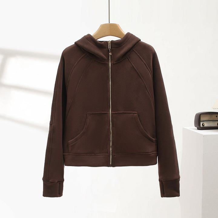 Haut zippé sportif pour femme avec doublure confortable Chic & Stil