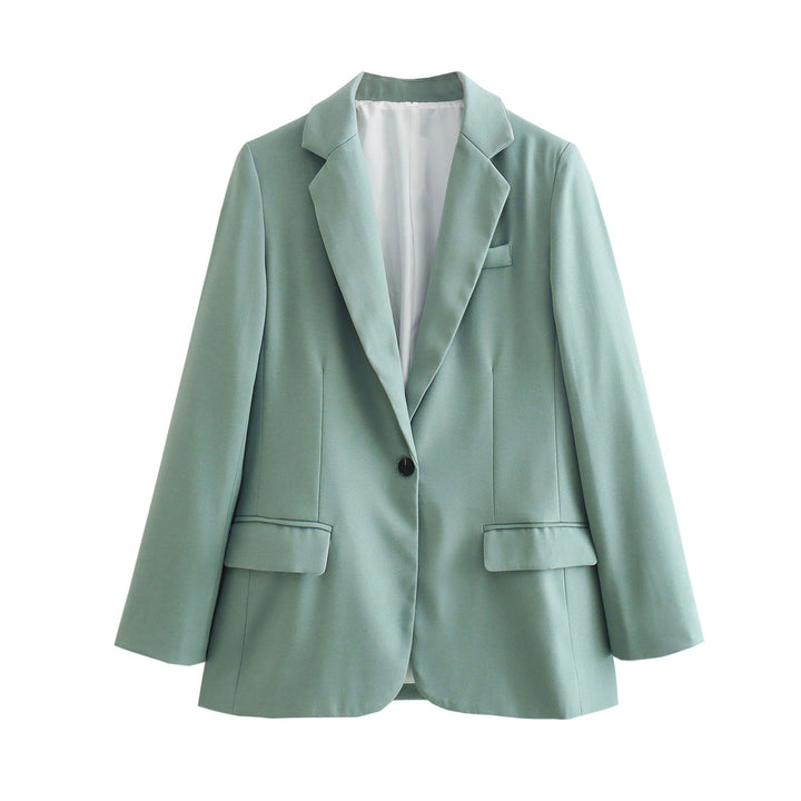 Elegant blazer jacket for women with a modern cut and practical pockets Lune London