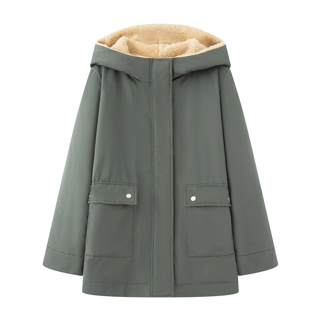 Women's outdoor jacket with soft lining and practical pockets Lune London