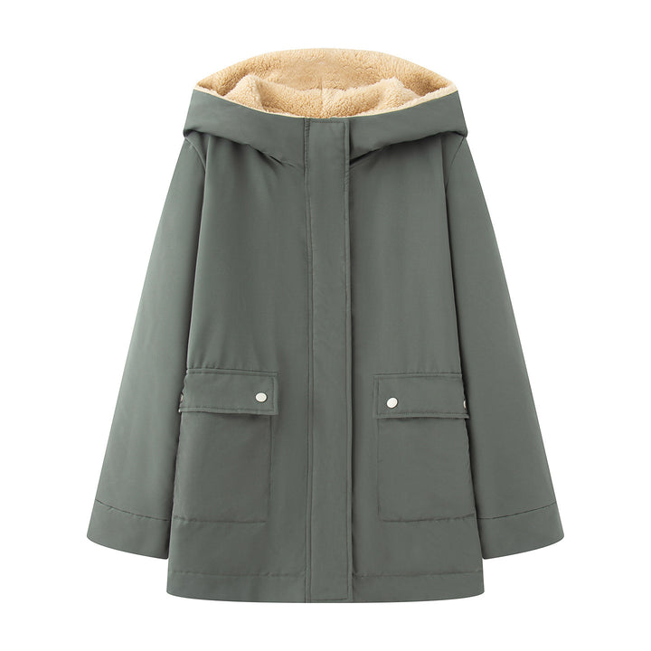 Women's outdoor jacket with soft lining and practical pockets Lune London