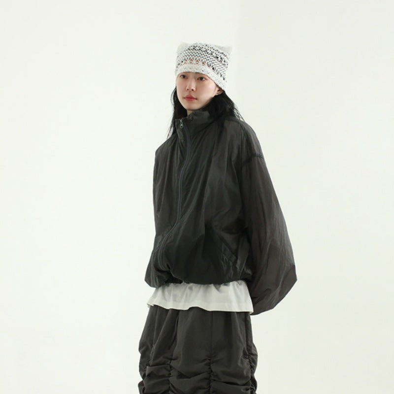 Women's sporty transitional jacket with a casual fit Chic & Stil