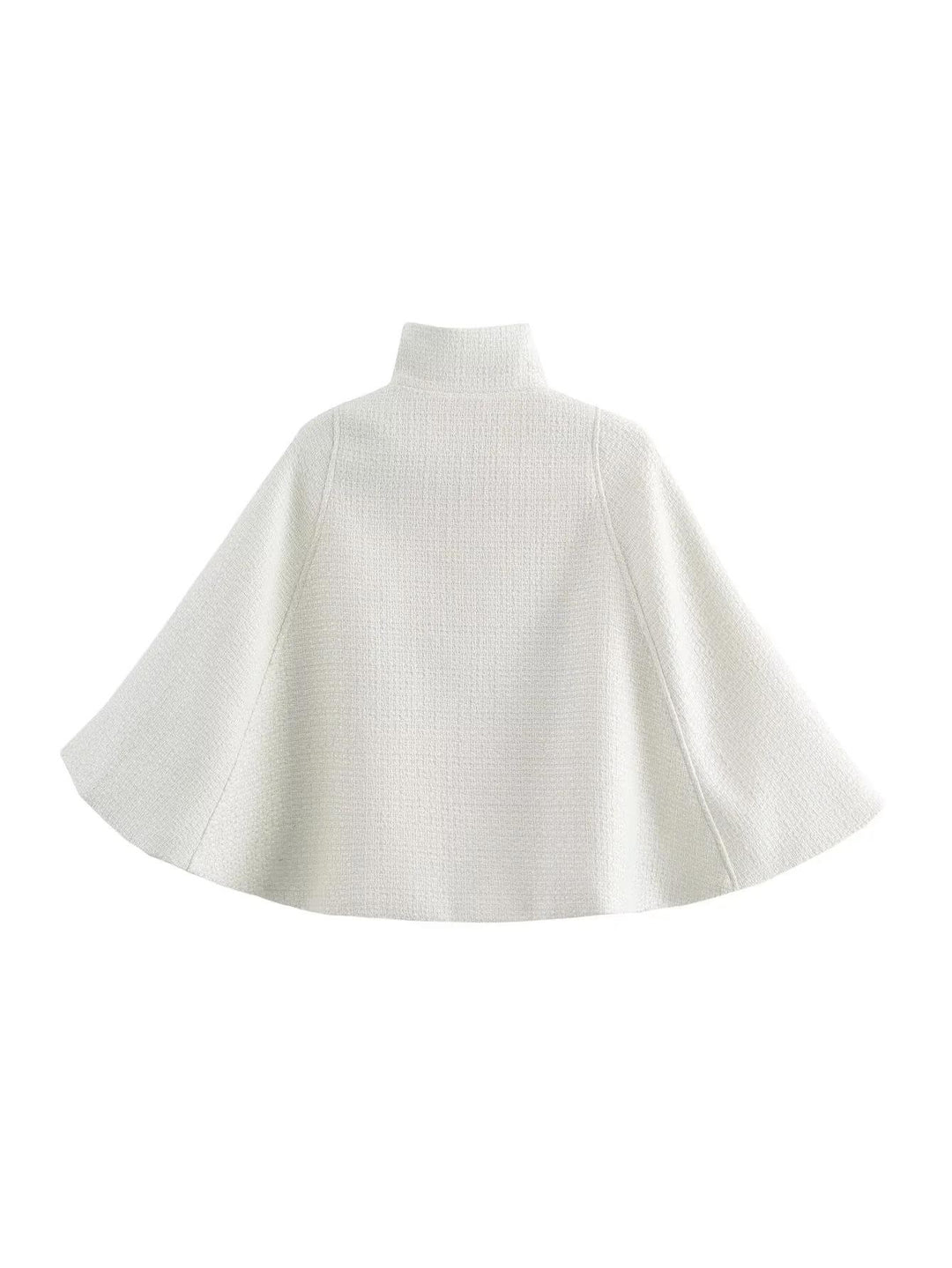 Elegant coat jacket for women in structured fabric Lune London