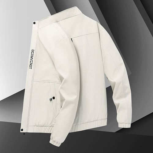 Trendy men’s transitional jacket with adjustable sleeves and practical pockets Lune London