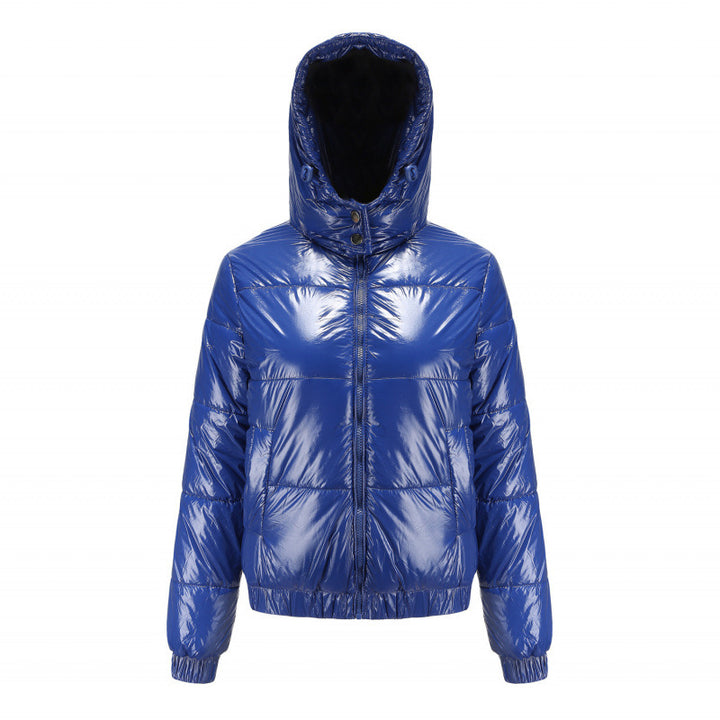 Ladies winter coat shiny Lune London