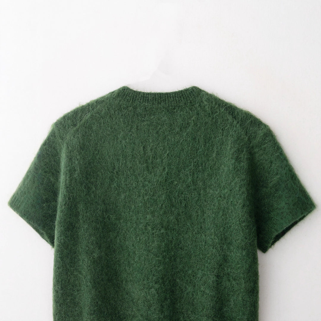 Ladies light short sleeve knitted jacket Lune London