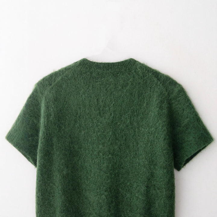 Ladies light short sleeve knitted jacket Lune London